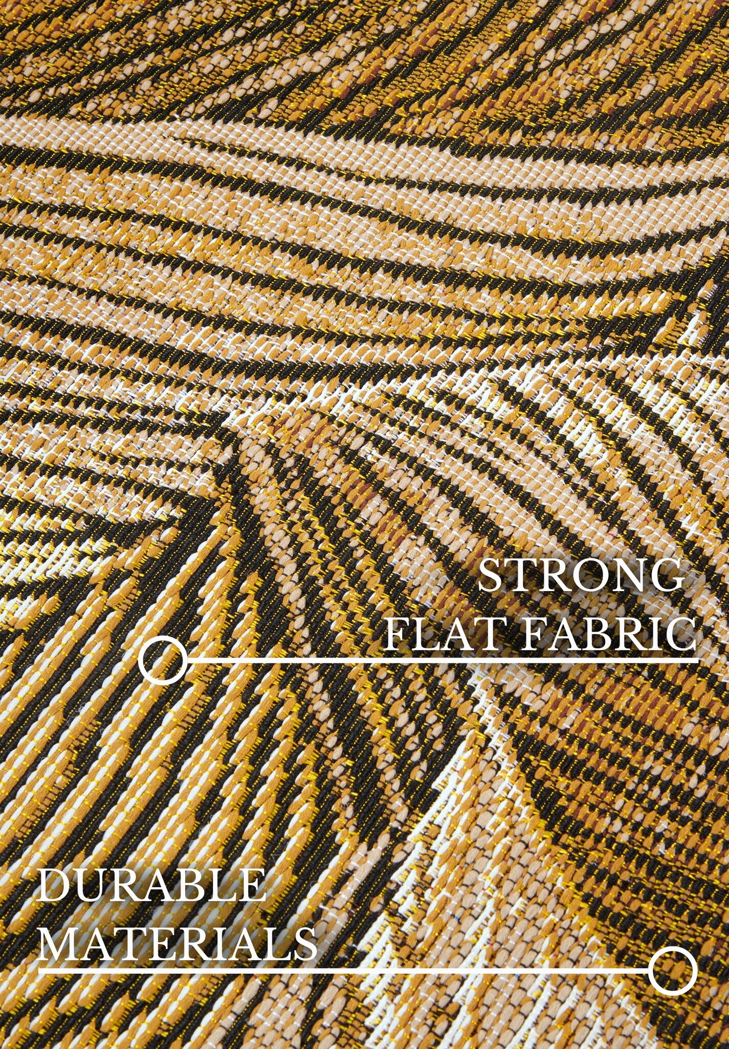 Villeroy & Boch Eugene Buitenkleed Goud Zwart