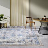 Villeroy & Boch Vintage Buitenkleed Creme Blauw