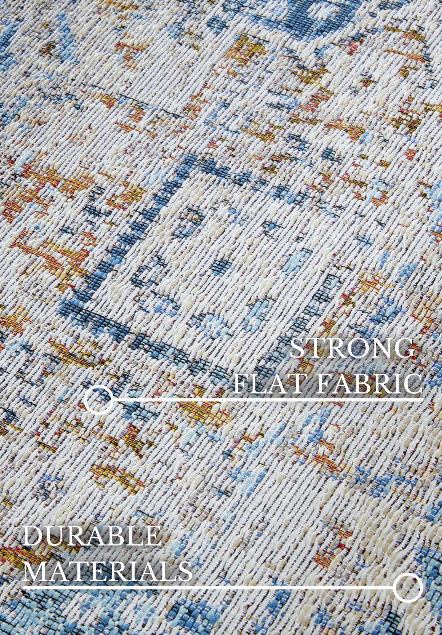 Villeroy & Boch Vintage Buitenkleed Creme Blauw