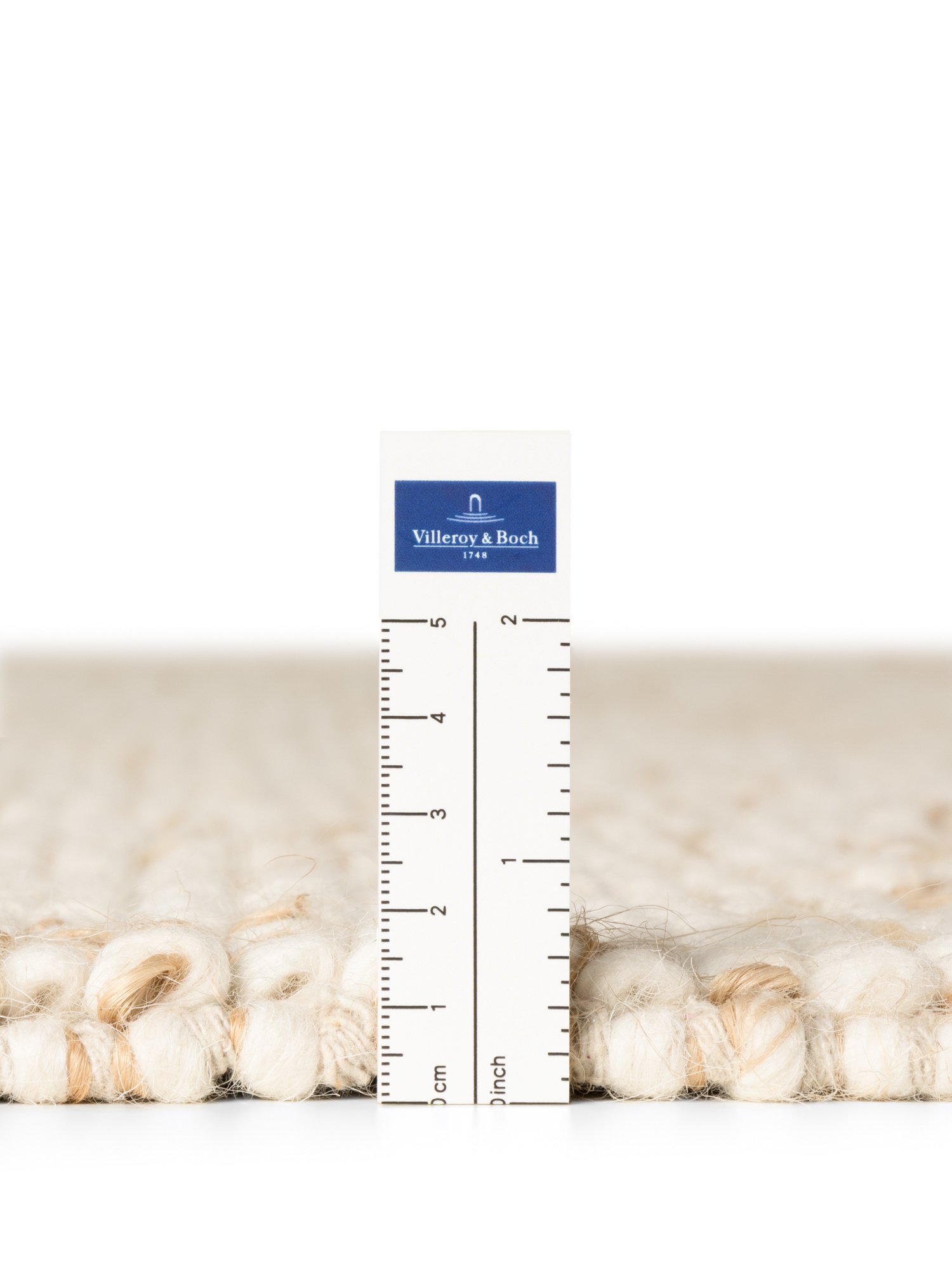 Villeroy & Boch Peas Wol Jute Vloerkleed Creme Beige