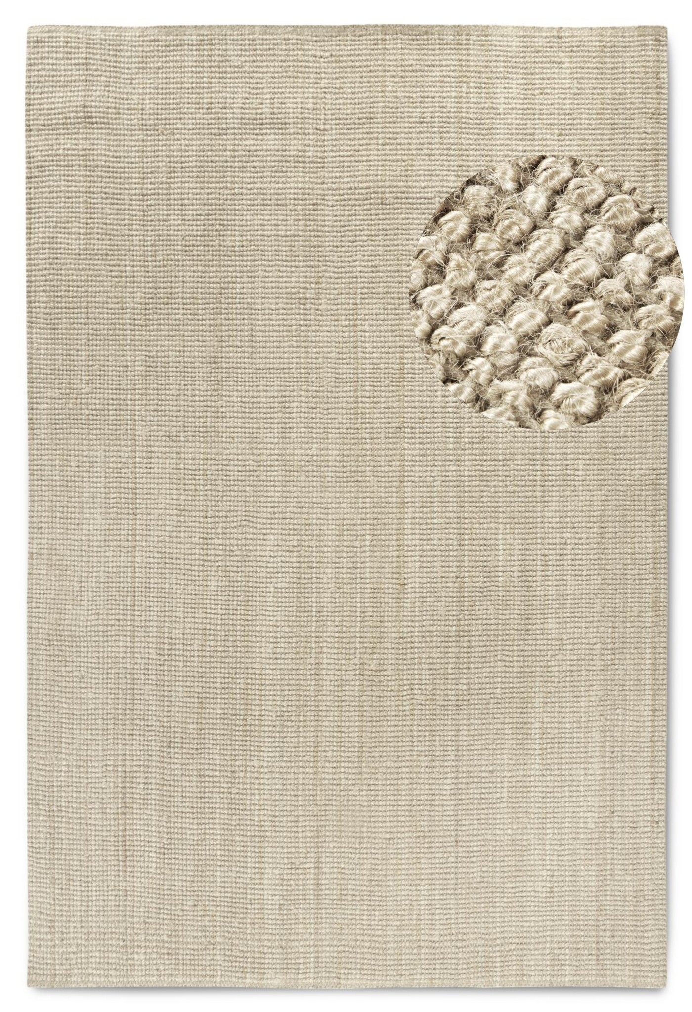 Villeroy & Boch Rosalie Jute Vloerkleed Beige Creme