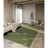 Villeroy & Boch Rosalie Jute Vloerkleed Jungle Groen