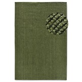 Villeroy & Boch Rosalie Jute Vloerkleed Jungle Groen