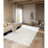 Villeroy & Boch Rosalie Jute Vloerkleed  Wit