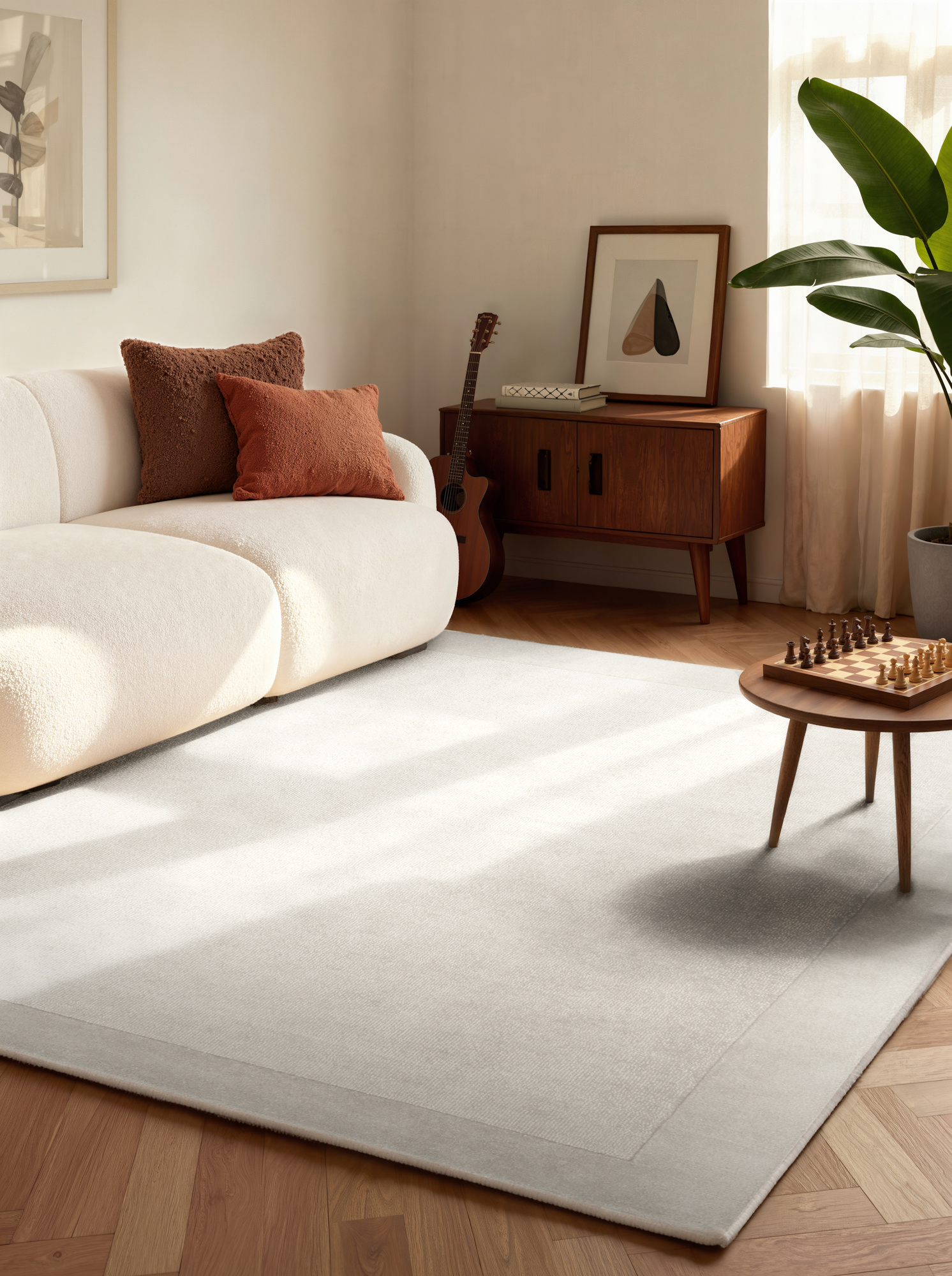 Villeroy & Boch Kari Wol Vloerkleed Creme