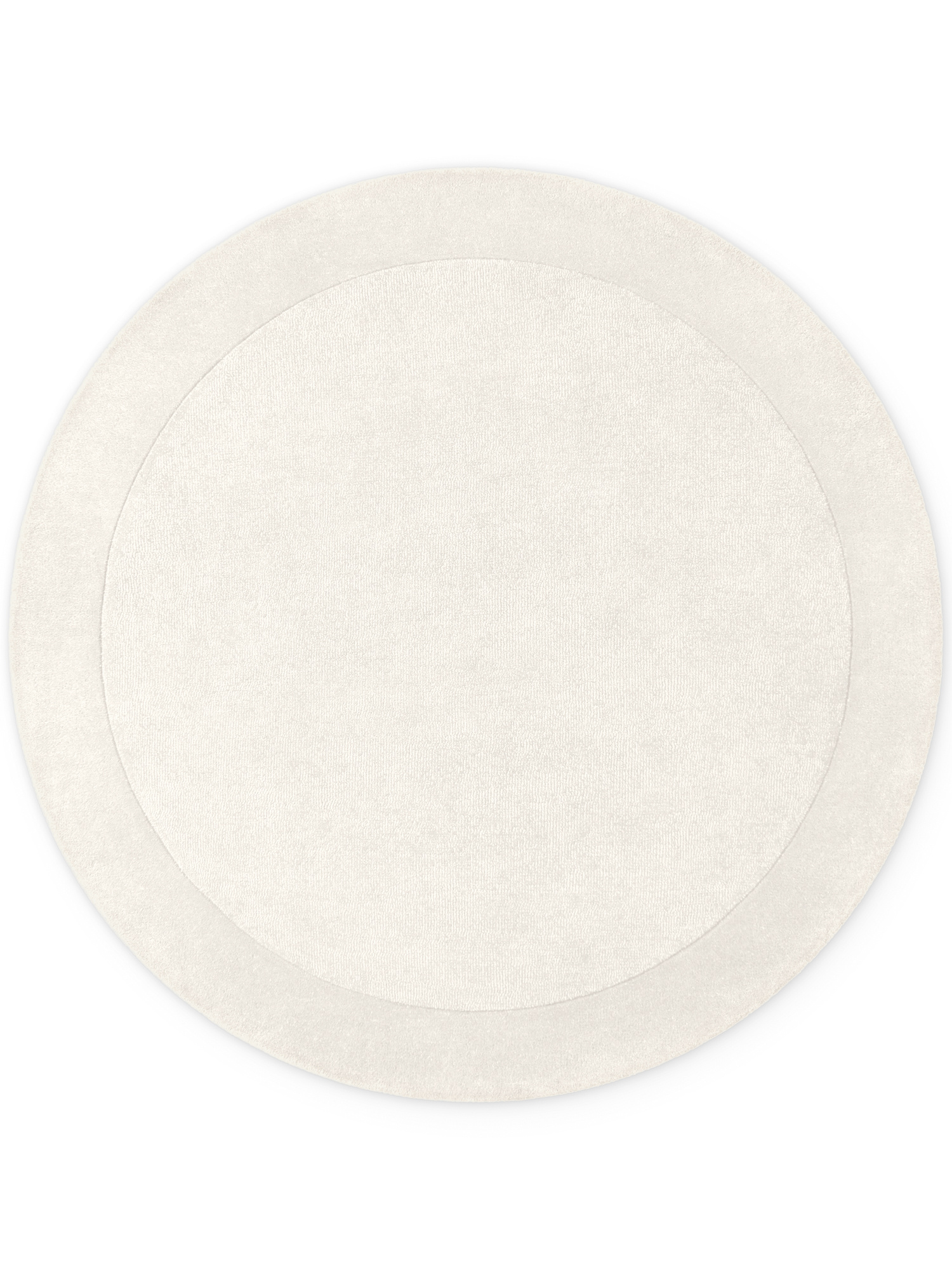 Villeroy & Boch Kari Wol Rond Vloerkleed Creme