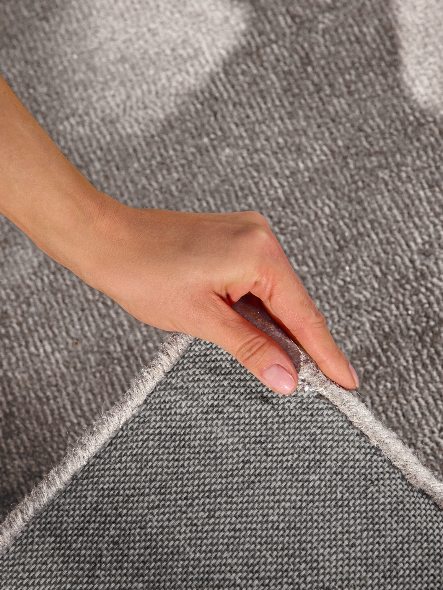 Villeroy & Boch Kari Wol Vloerkleed Grijs