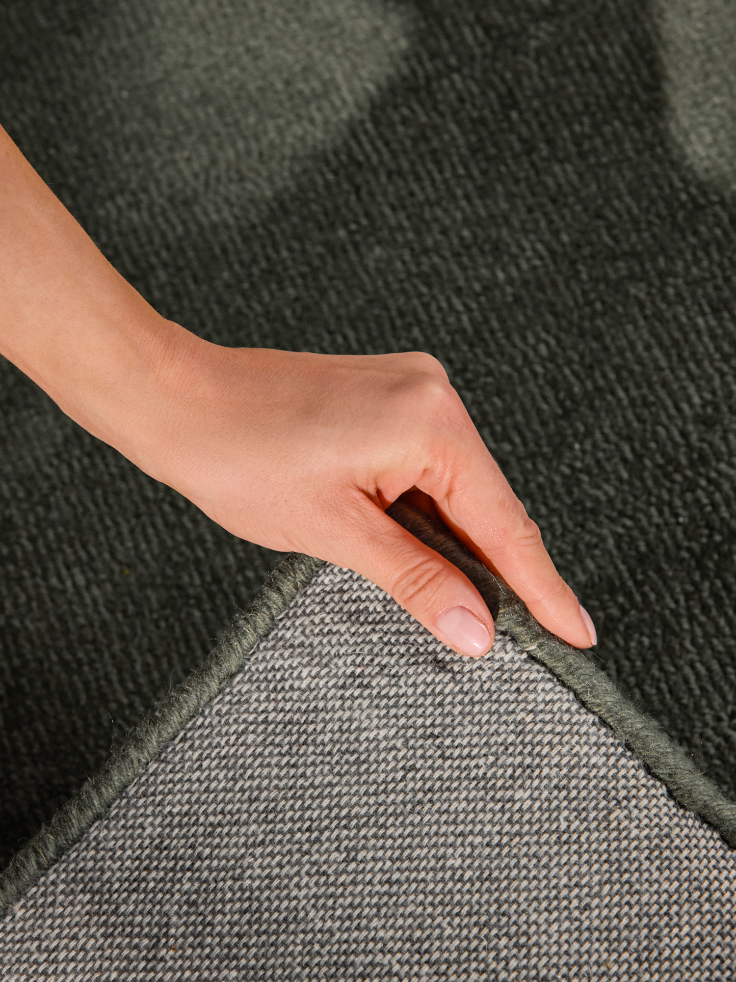 Villeroy & Boch Kari Wol Vloerkleed Groen