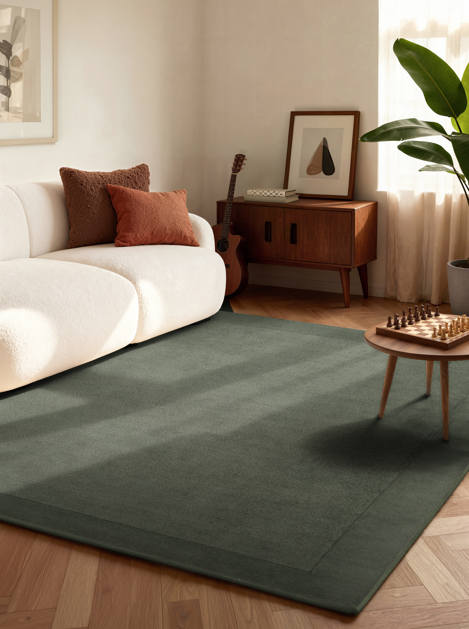 Villeroy & Boch Kari Wol Vloerkleed Groen