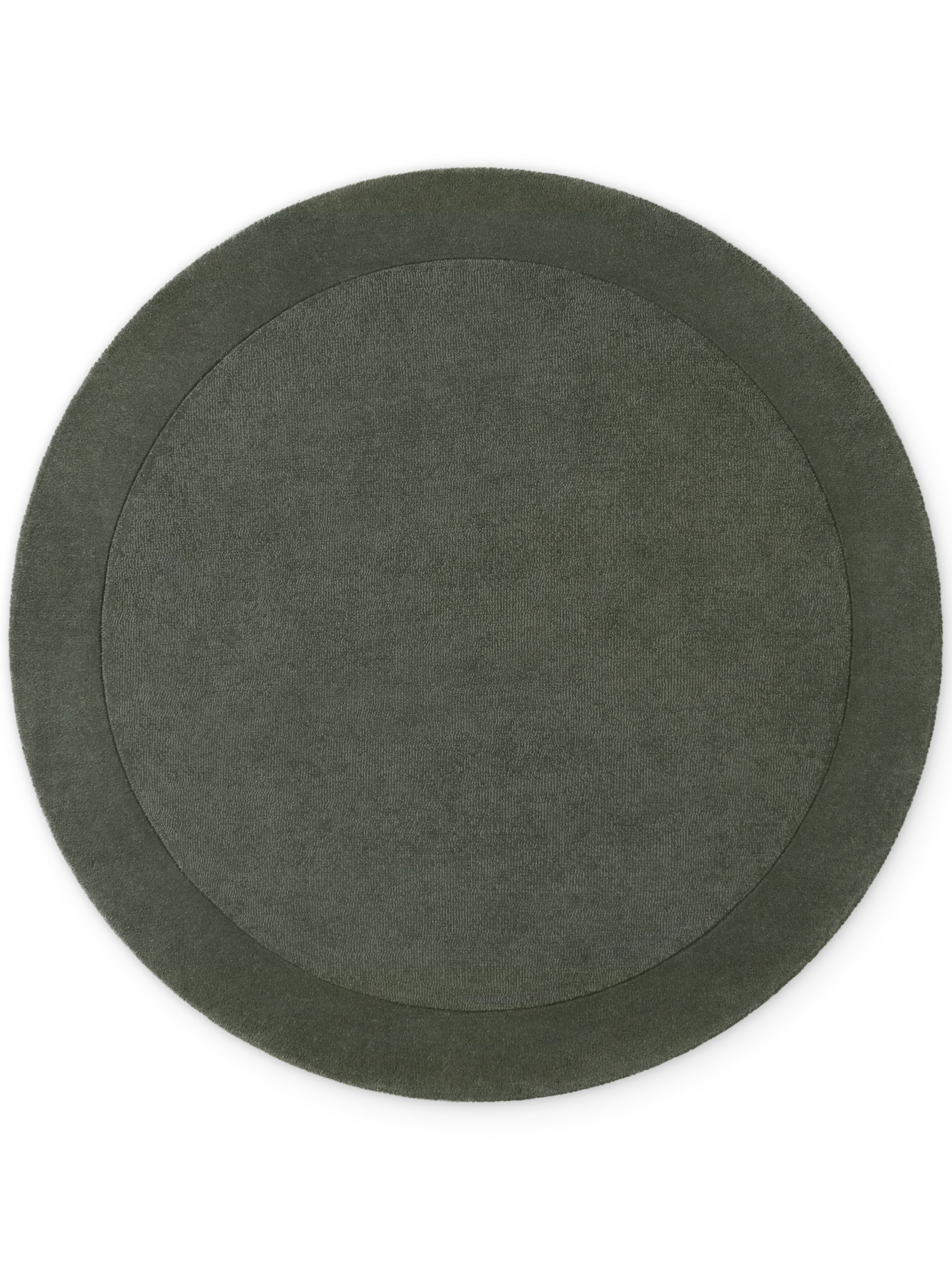 Villeroy & Boch Kari Wol Rond Vloerkleed Groen