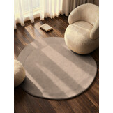 Villeroy & Boch Kari Wol Vloerkleed Organisch Rond Beige