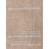 Villeroy & Boch Kari Wol Vloerkleed Organisch Rond Beige