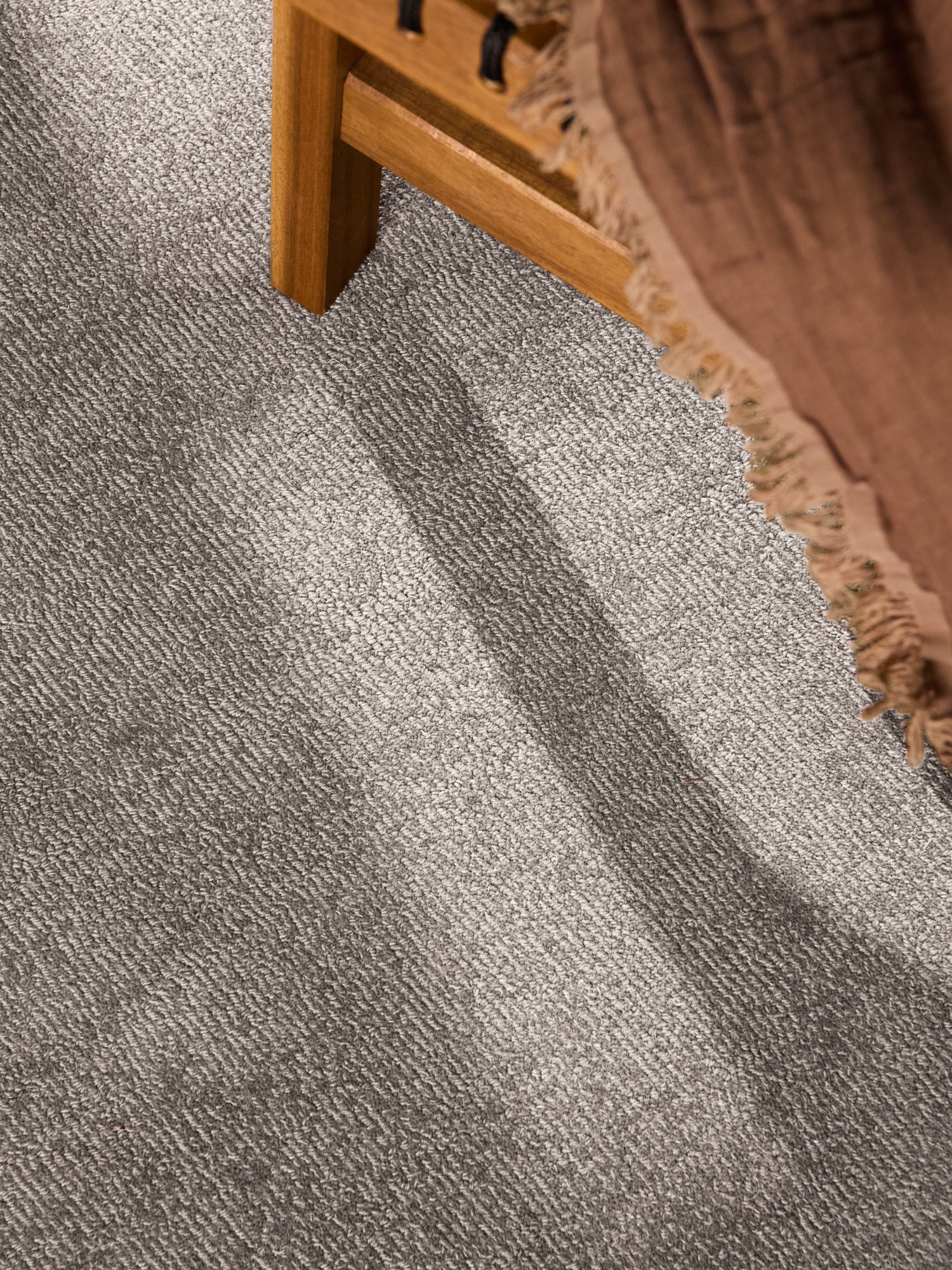 Villeroy & Boch Kari Wol Vloerkleed Organisch Rond Grijs