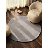 Villeroy & Boch Kari Wol Vloerkleed Organisch Rond Grijs