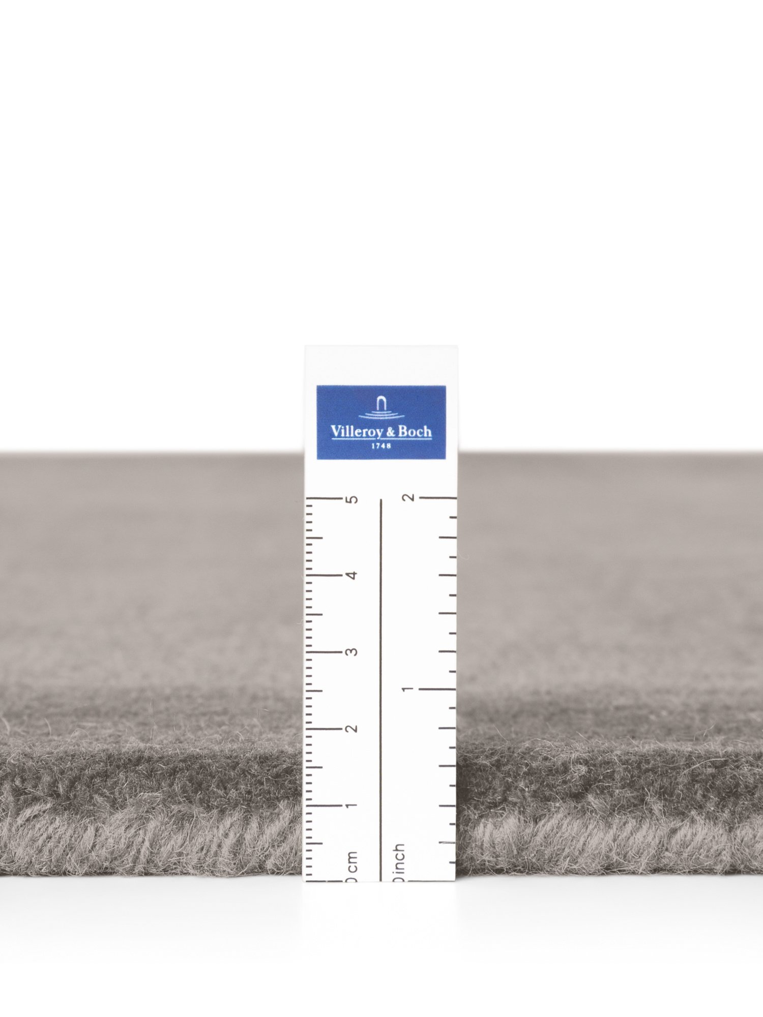 Villeroy & Boch Kari Wol Vloerkleed Organisch Rond Grijs