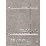 Villeroy & Boch Kari Wol Vloerkleed Organisch Rond Grijs