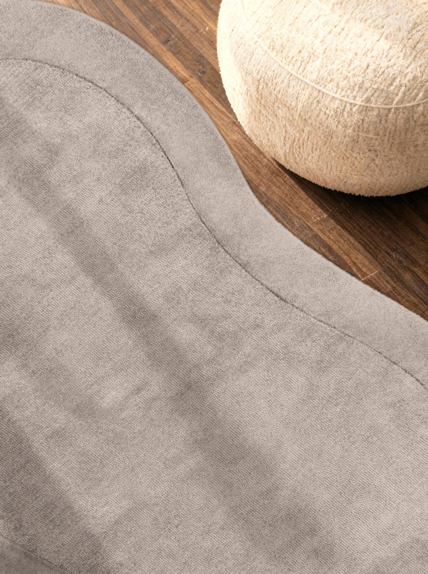 Villeroy & Boch Kari Wol Vloerkleed Organisch Grijs