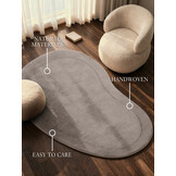 Villeroy & Boch Kari Wol Vloerkleed Organisch Grijs