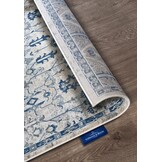 Villeroy & Boch Laagpolig Vintage Vloerkleed Creme Blauw