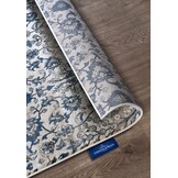 Villeroy & Boch Ernest Laagpolig Vintage Vloerkleed Creme Blauw