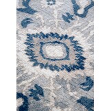 Villeroy & Boch Gabrielle Laagpolig Vintage Vloerkleed Creme Blauw