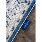 Villeroy & Boch Gabrielle Laagpolig Vintage Vloerkleed Creme Blauw