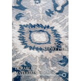 Villeroy & Boch Gabrielle Laagpolig Vintage Vloerkleed Creme Blauw