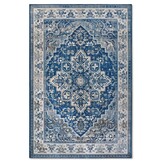 Villeroy & Boch Jehanne Laagpolig Vintage Vloerkleed Blauw Creme