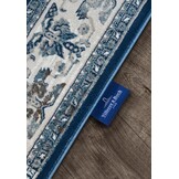 Villeroy & Boch Jehanne Laagpolig Vintage Vloerkleed Blauw Creme