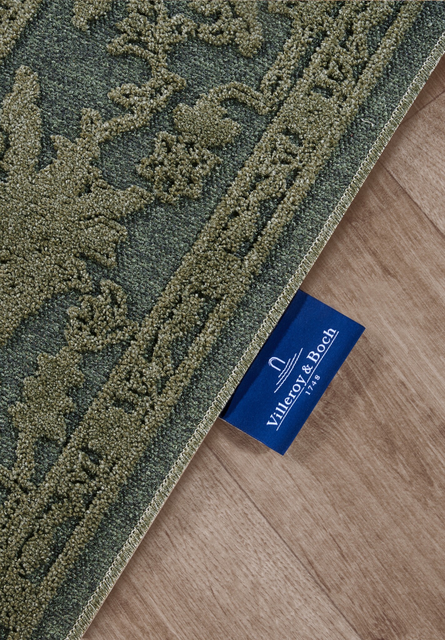 Villeroy & Boch Ambroise Laagpolig Vloerkleed Groen