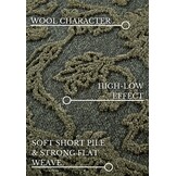 Villeroy & Boch Ambroise Laagpolig Vloerkleed Groen