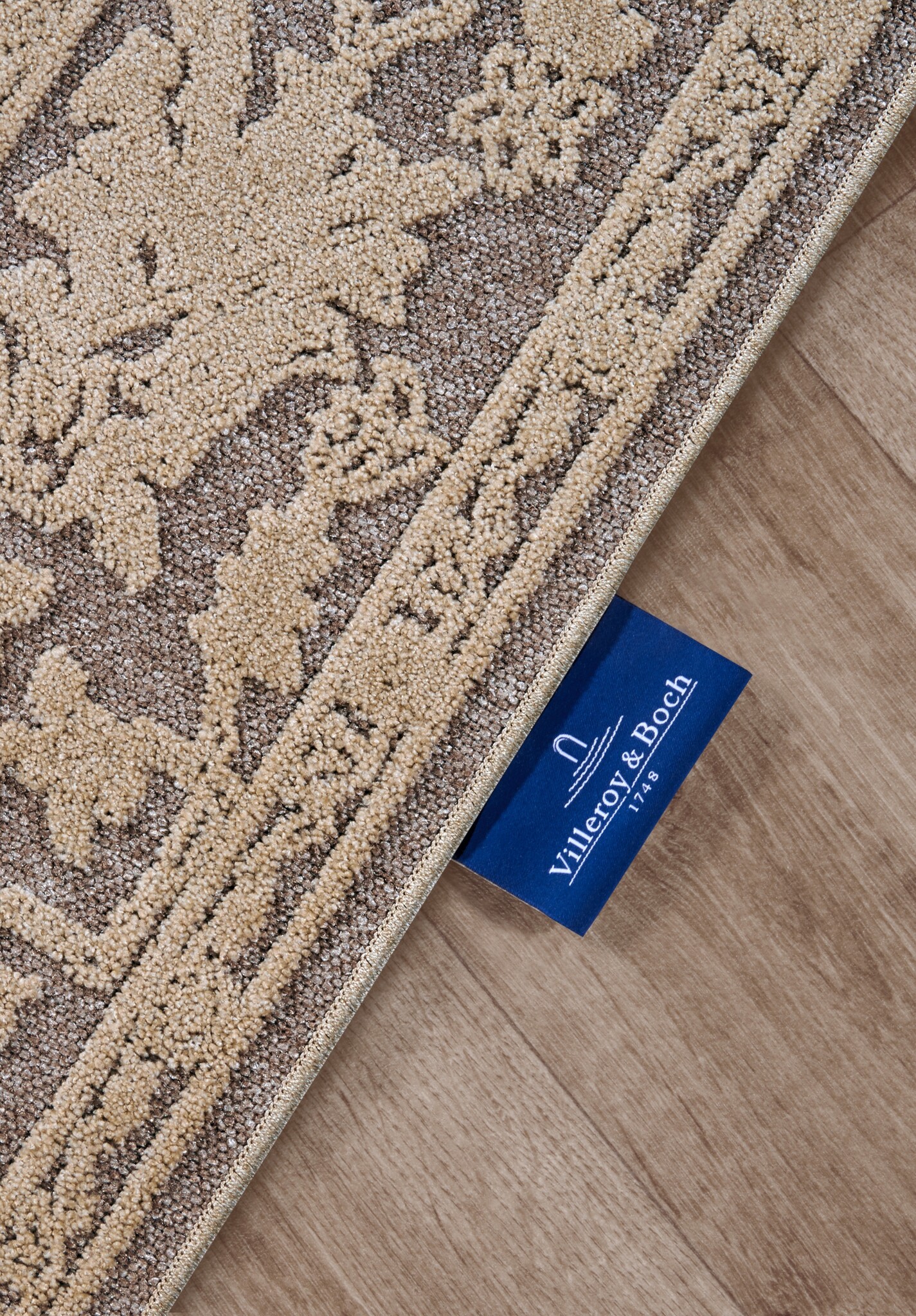 Villeroy & Boch Ambroise Laagpolig Vloerkleed Grijs Beige