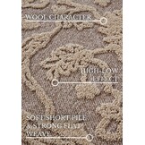 Villeroy & Boch Ambroise Laagpolig Vloerkleed Grijs Beige