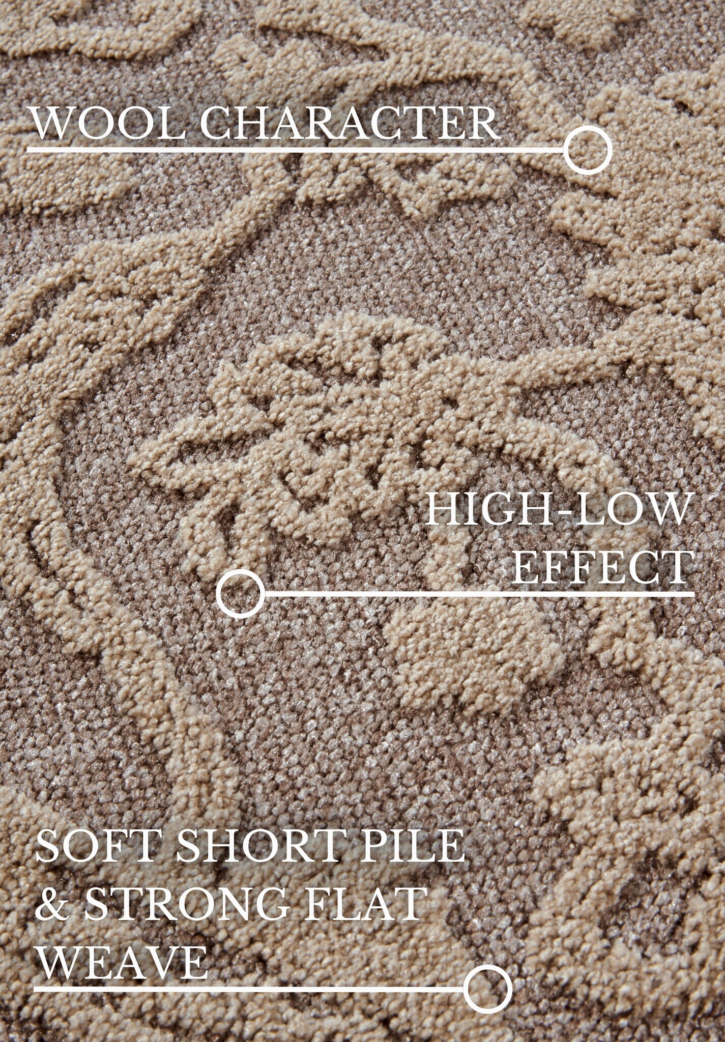 Villeroy & Boch Ambroise Laagpolig Vloerkleed Grijs Beige