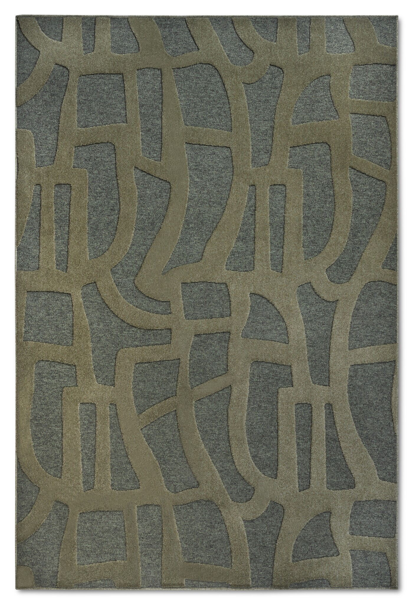 Villeroy & Boch Therese Laagpolig Vloerkleed Jungle Groen