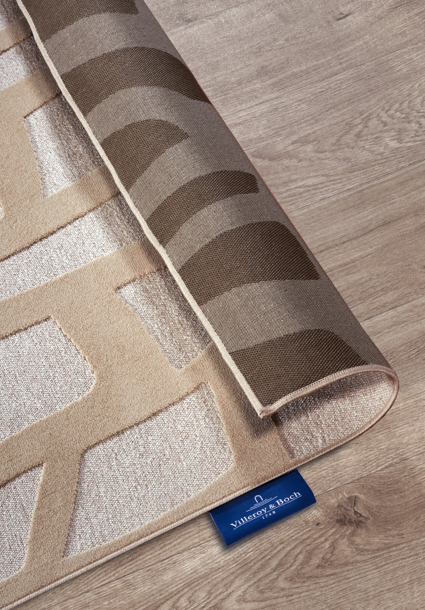 Villeroy & Boch Therese Laagpolig Vloerkleed Creme