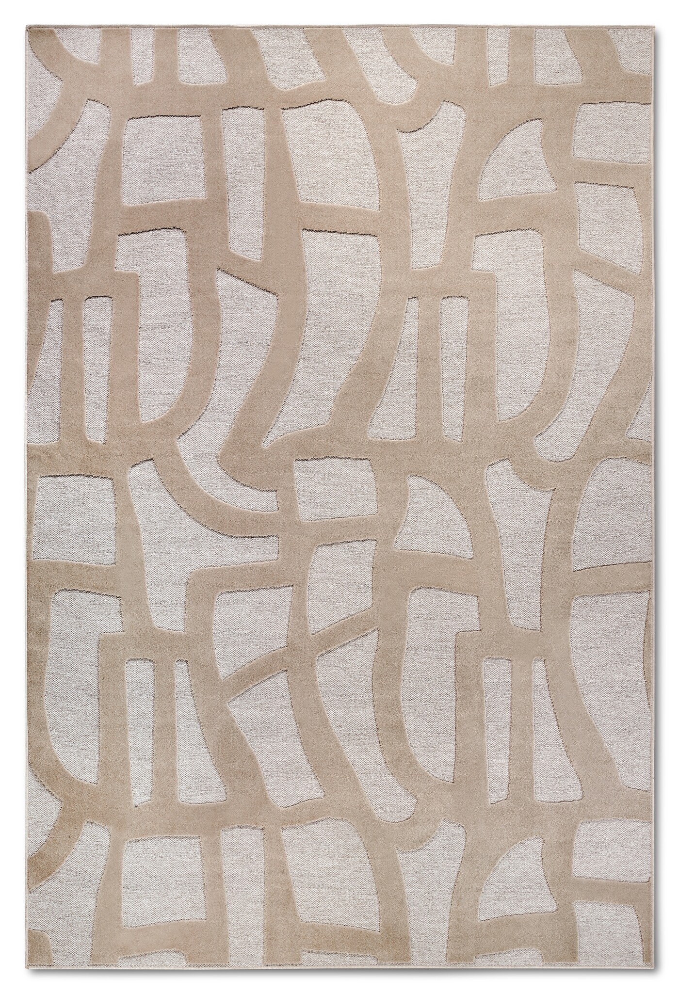 Villeroy & Boch Therese Laagpolig Vloerkleed Creme