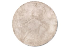 Villeroy & Boch Leon Hoogpolig Rond Vloerkleed Creme