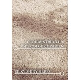 Villeroy & Boch Leon Hoogpolig Rond Vloerkleed Creme