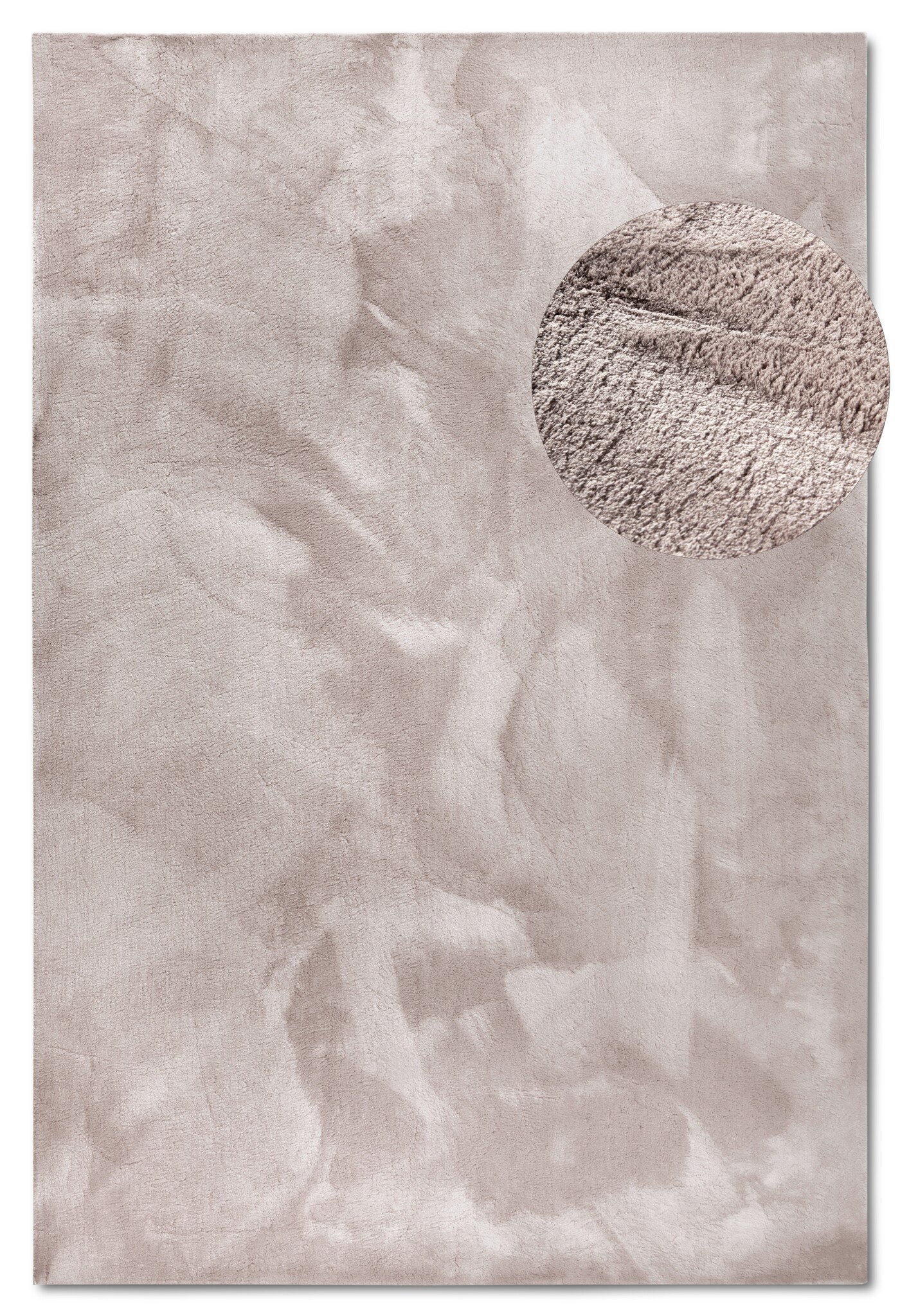 Villeroy & Boch Leon Hoogpolig Vloerkleed Lichtgrijs