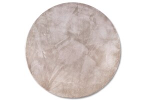 Villeroy & Boch Leon Hoogpolig Rond Vloerkleed Lichtgrijs