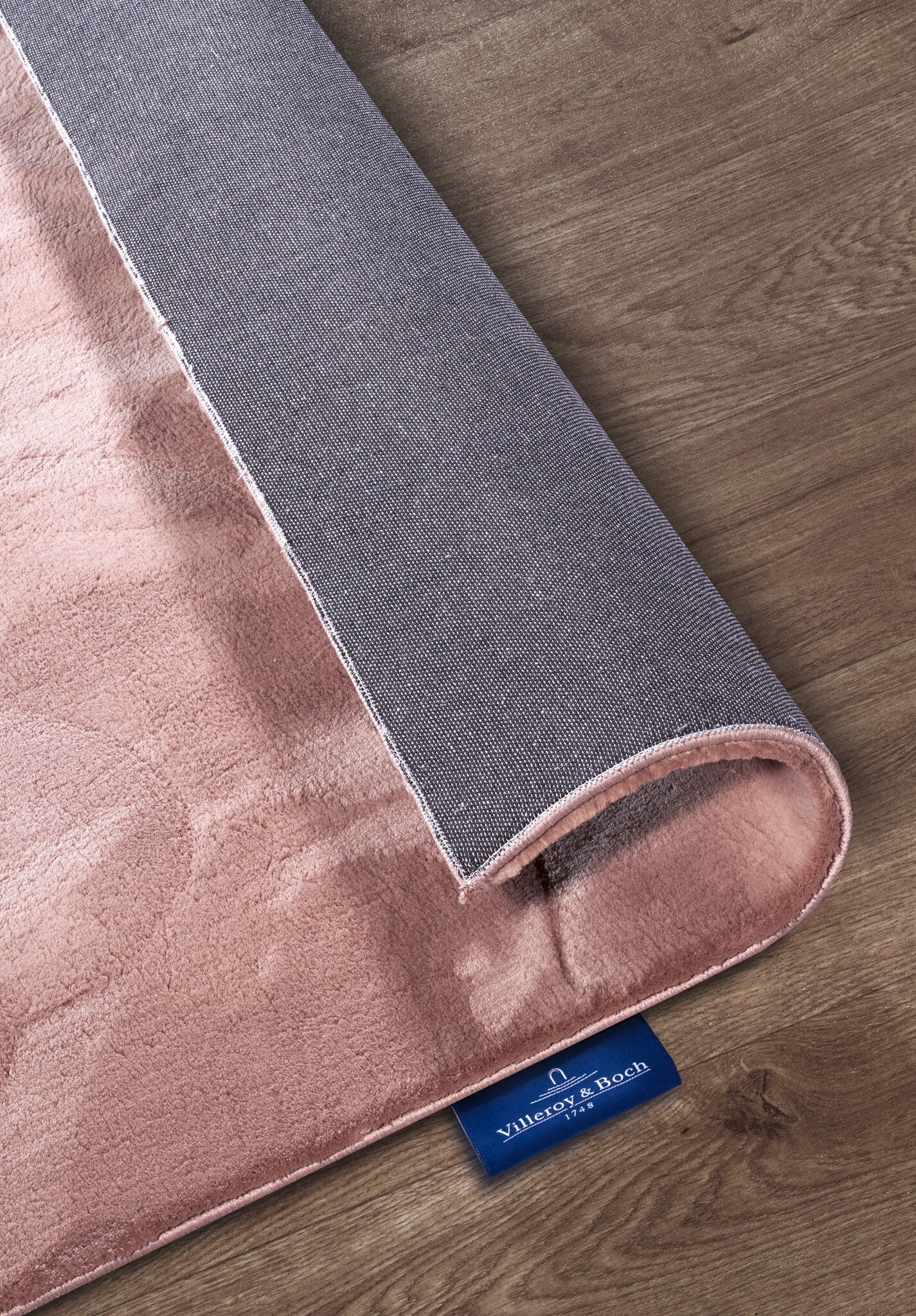 Villeroy & Boch Leon Hoogpolig Vloerkleed Oud Roze