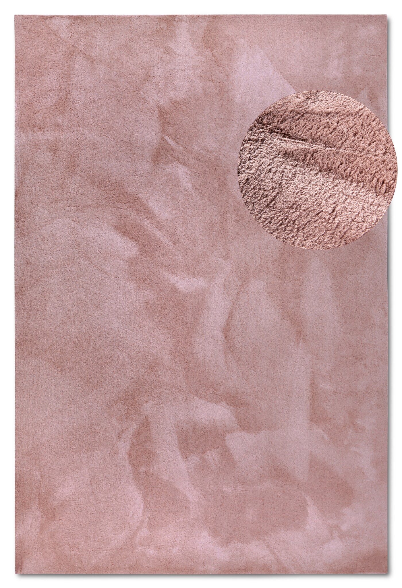 Villeroy & Boch Leon Hoogpolig Vloerkleed Oud Roze