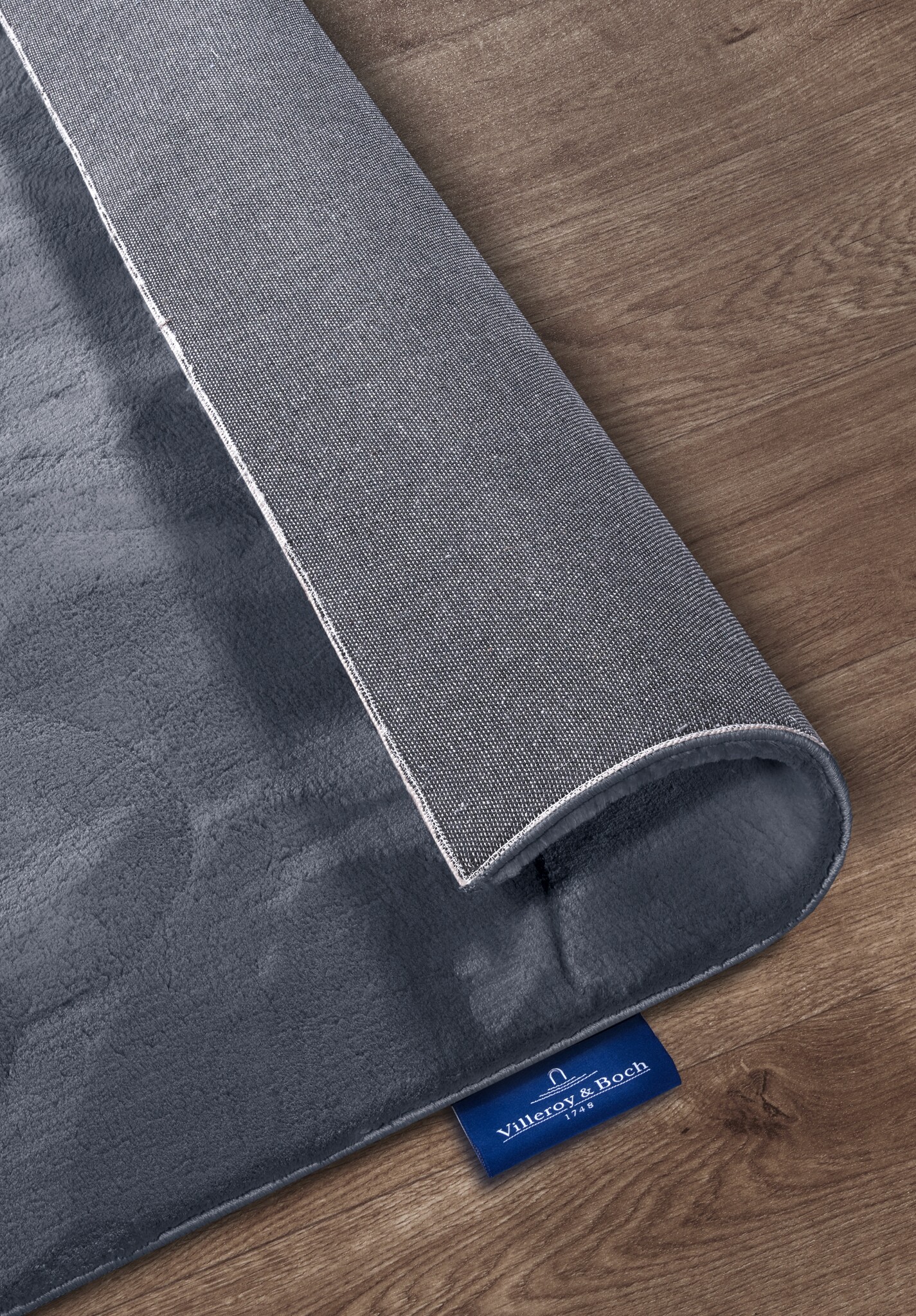 Villeroy & Boch Leon Hoogpolig Vloerkleed Antraciet