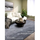 Villeroy & Boch Leon Hoogpolig Vloerkleed Antraciet