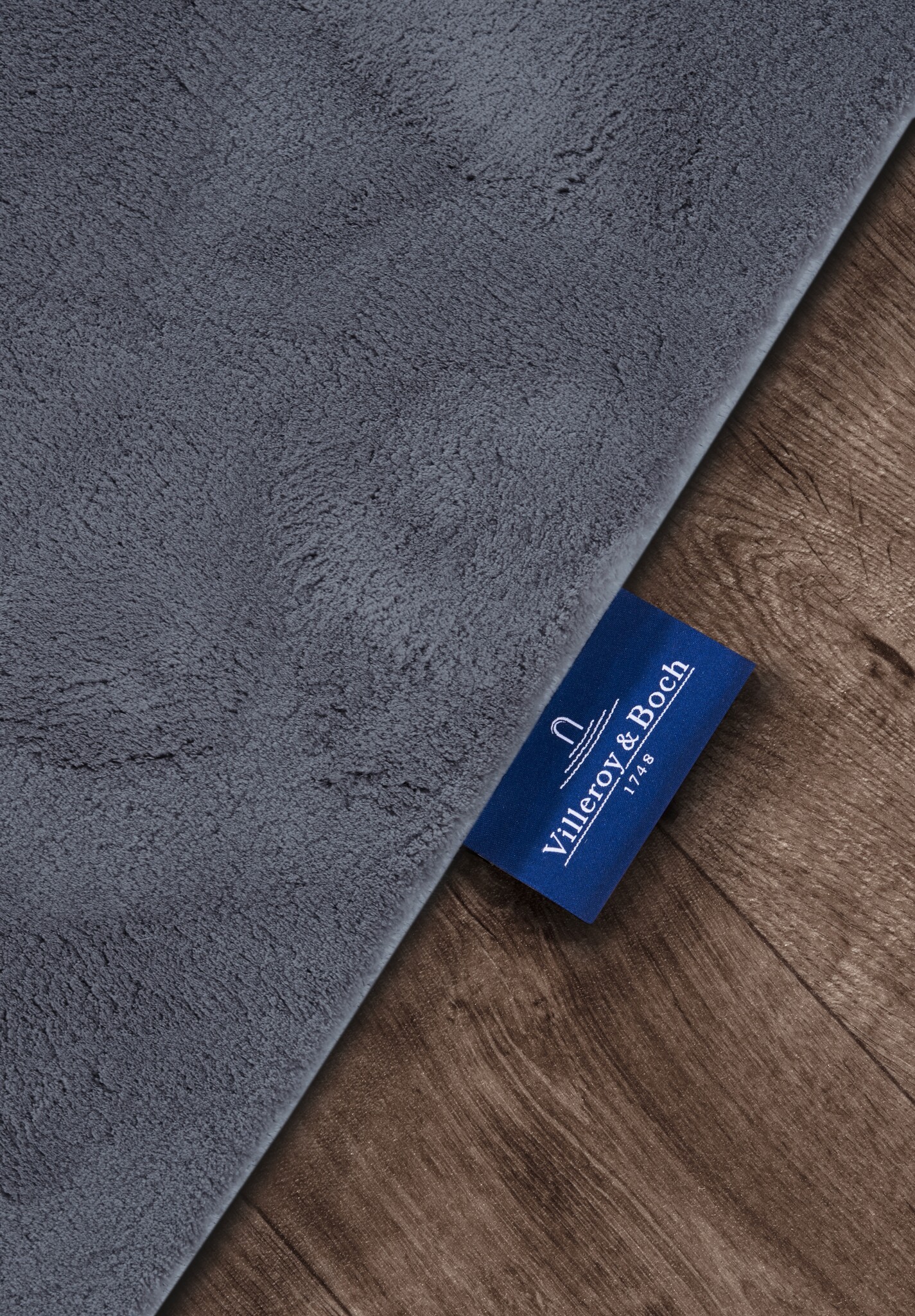 Villeroy & Boch Leon Hoogpolig Vloerkleed Antraciet