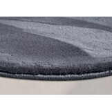 Villeroy & Boch Leon Rond Hoogpolig Vloerkleed Antraciet