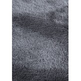 Villeroy & Boch Leon Rond Hoogpolig Vloerkleed Antraciet