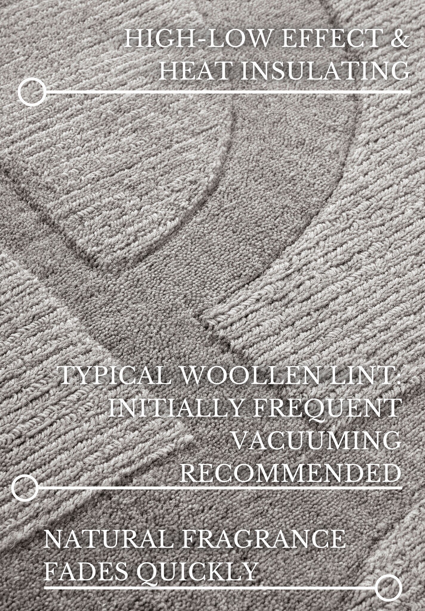 Villeroy & Boch Alexis Wol Vloerkleed Grijs