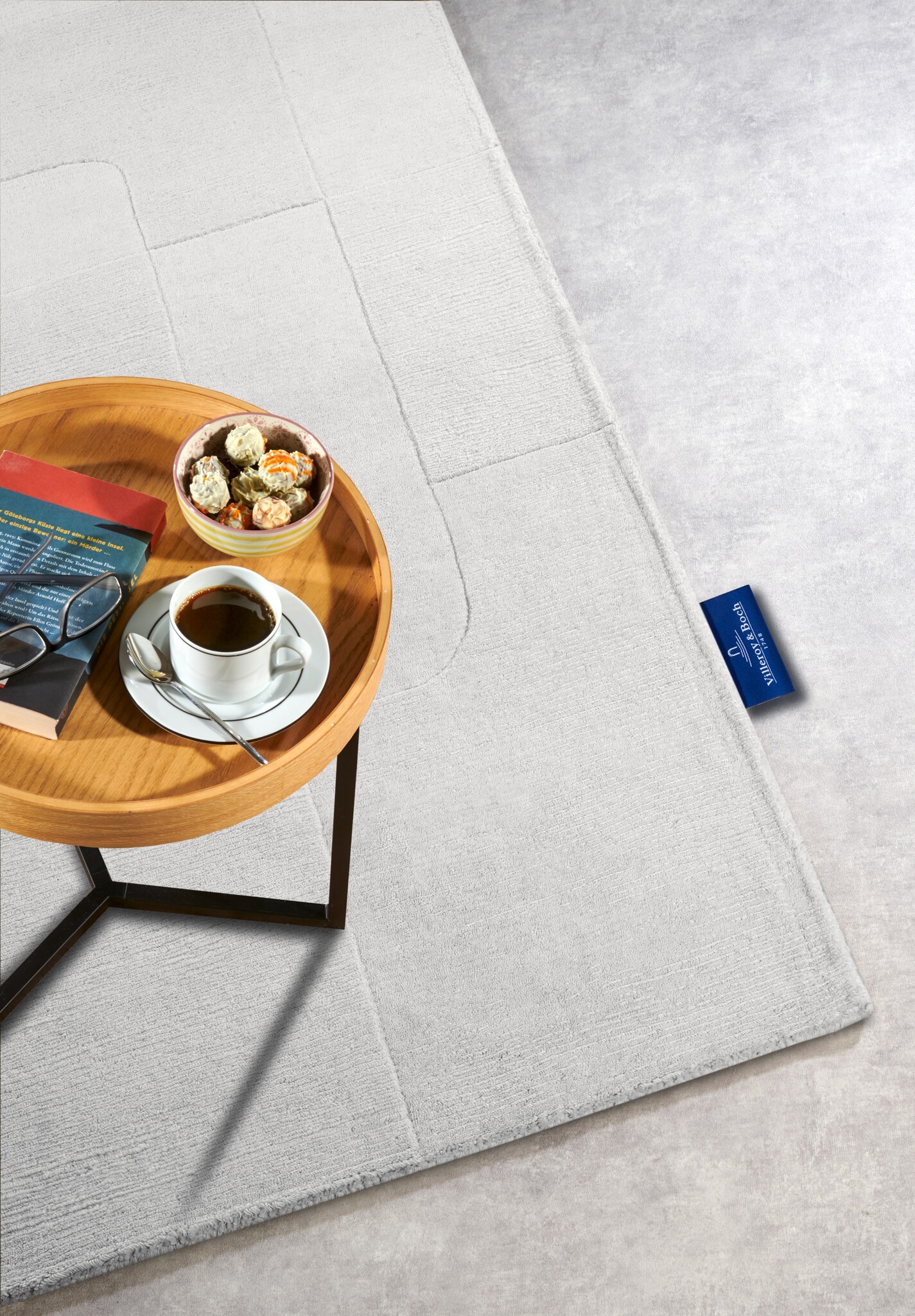 Villeroy & Boch Charlotte Wol Vloerkleed Creme